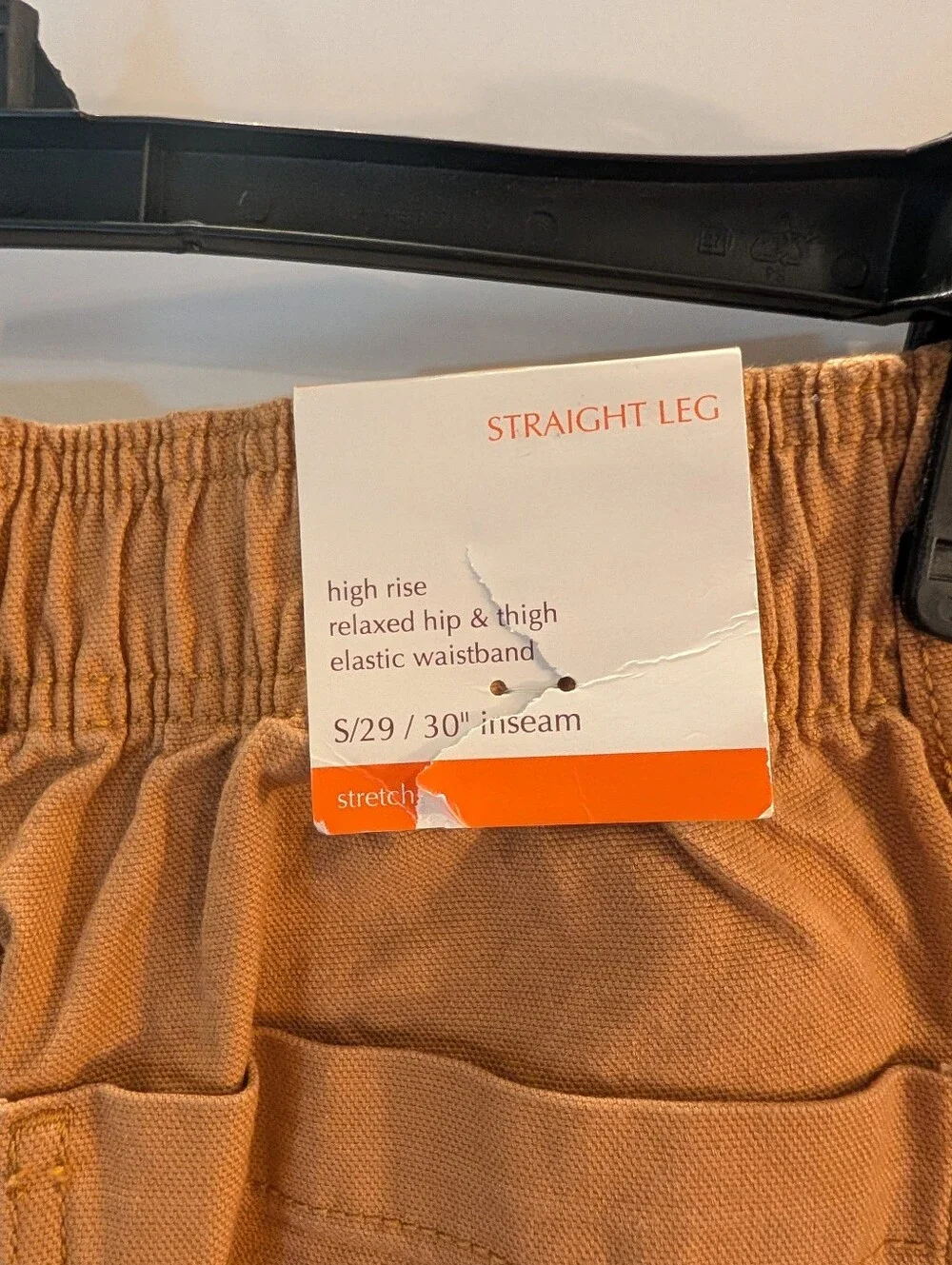 Knox Rose Womans Small/29 Khaki Relaxed Utility Pants NWT